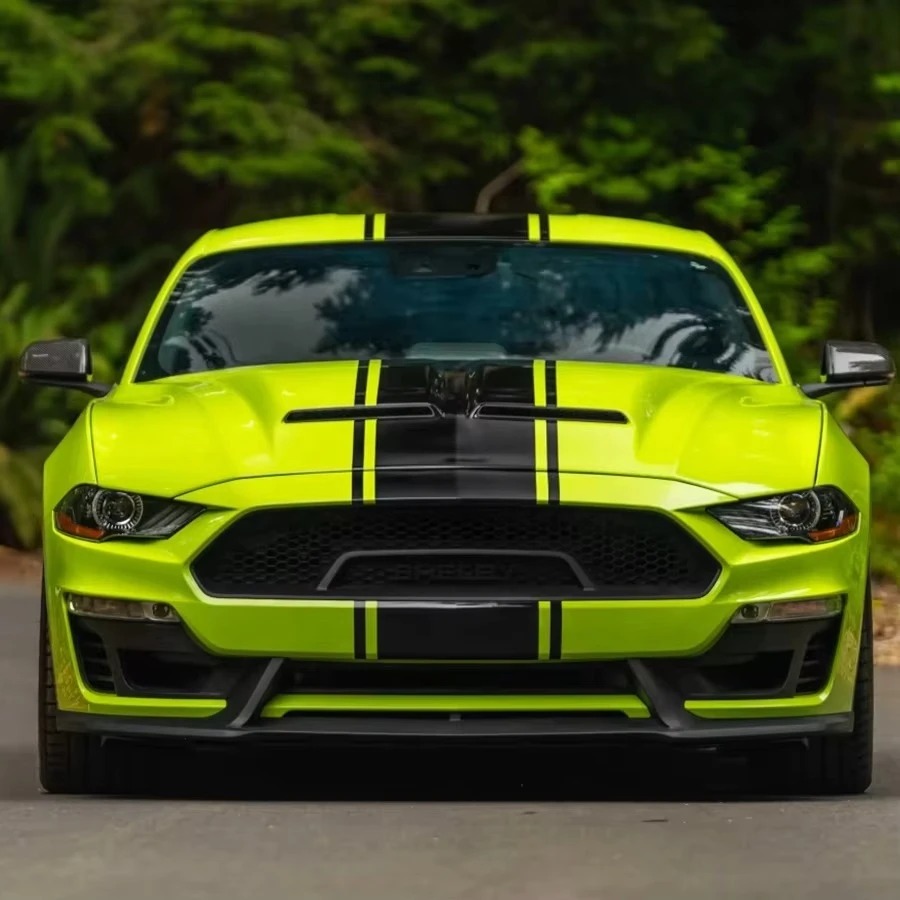 High Quality Super Snake Style Front Bumper Grille for 2018-2023 for  Mustang New Body Kits